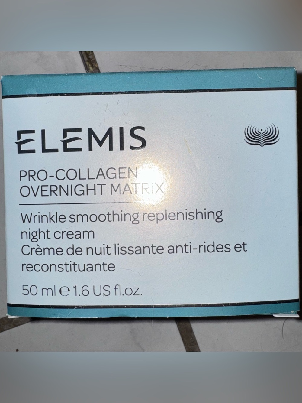 ELEMIS Pro-Collagen Overnight Matrix - Teal & White Box